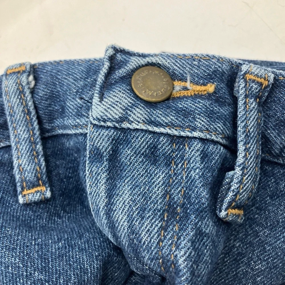 Wrangler Jeans 44 x 29 Stonewash WA307‎ Classic Five Pocket Relaxed Vintage Cool